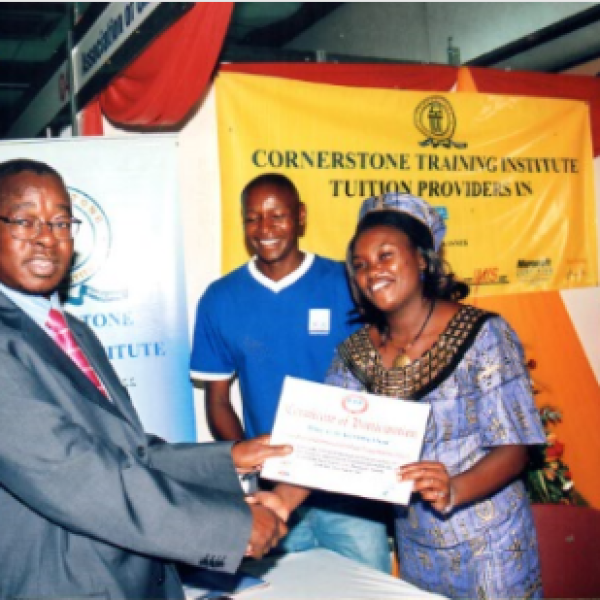 Certificate ceremony