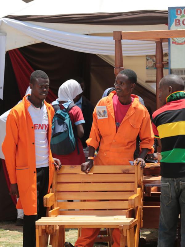 Exhibitor product showcase